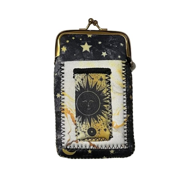 Neoprene Cigarette Pouch with Snap Clasp Closure - Picture 1 of 2